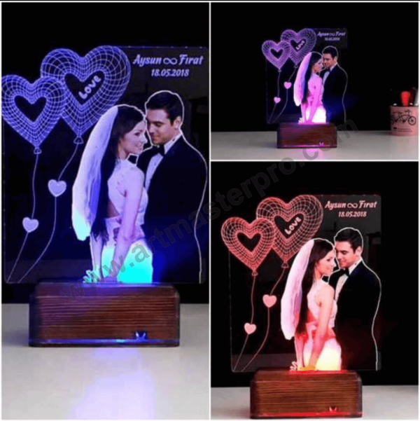 3D LED Picture Lamp