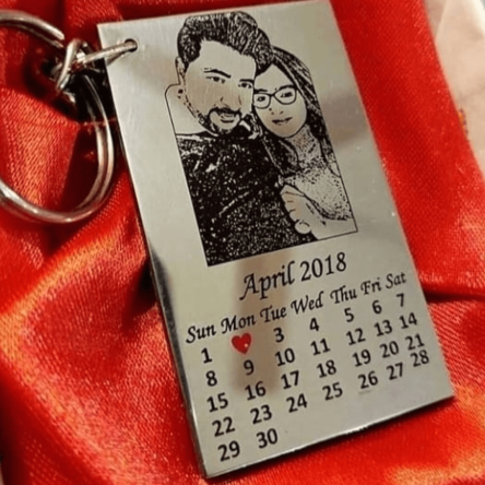 Steel Keychain (Customized)