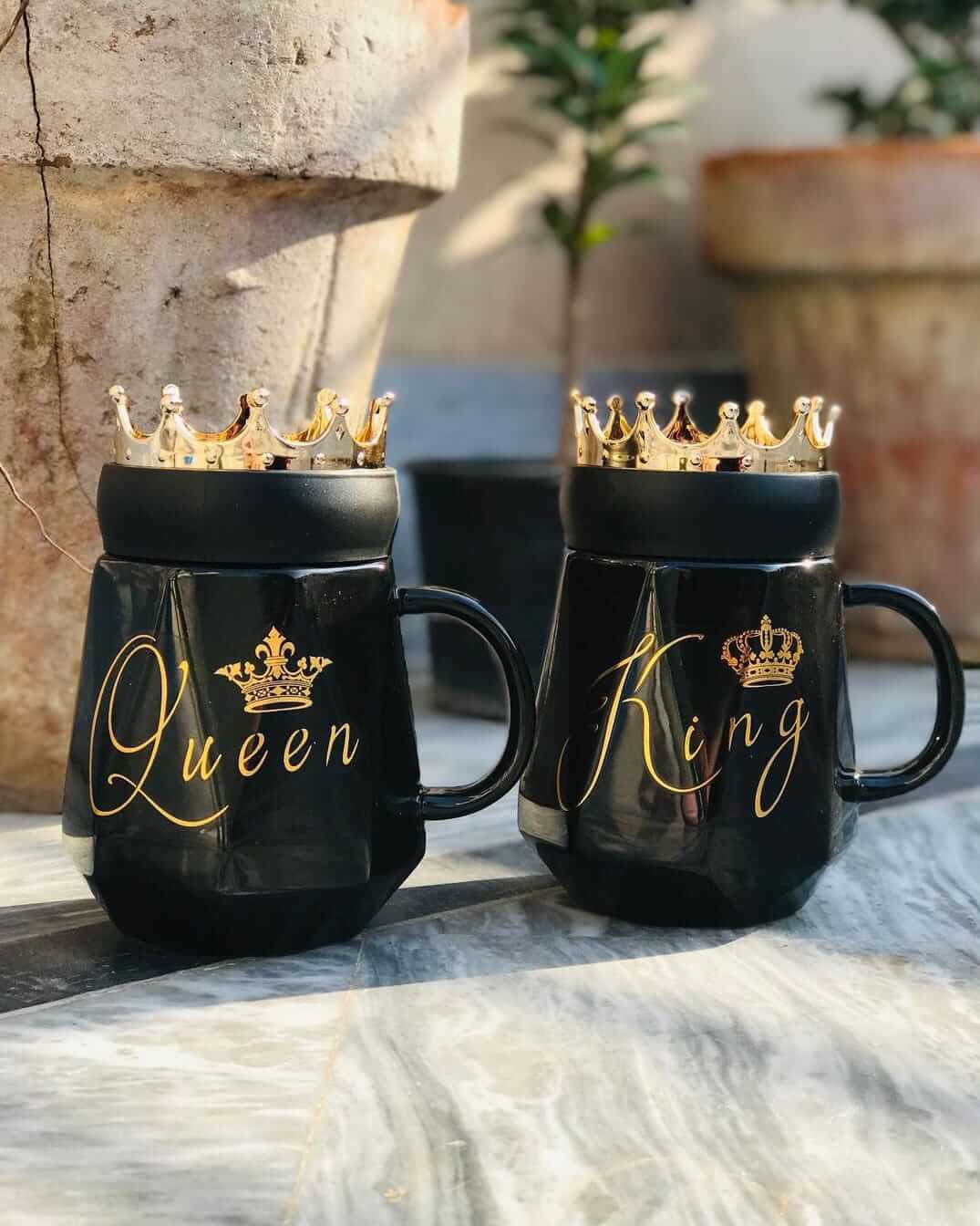 King Queen Mug, king queen 