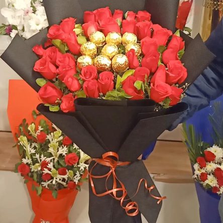 Floral Chocolates Bouquet