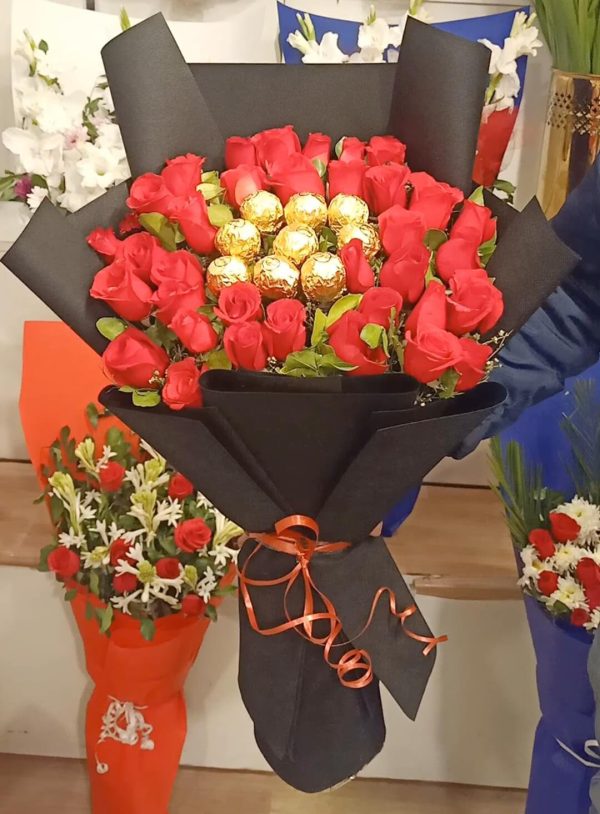 Floral Chocolates Bouquet